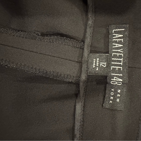 Lafayette 148 New York Black Trousers - Picture 6 of 6